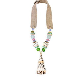 Twine & Twig Mid Shell Charleston Necklace